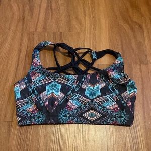 Like new Onzie strappy bra